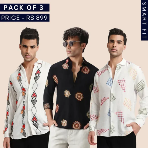 Men's Stylish Branded Shirt | High Quality Cotton Fabric | Full Sleeves